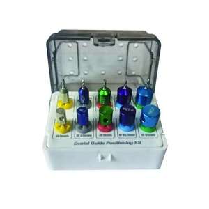 Kit de Guía de Implantes Dentales Manuales de Acero, Sistema de Posicionamiento, Juego de Cirugía Guiada, Pines e Instrumentos de Perforación - Product Image 1