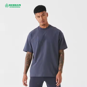 T-shirts pour hommes 100% coton, tissu uni de haute qualité, fabriqué au Pakistan, tissu confortable, coupe régulière, anti-boulochage, respirant, écologique - Product Image 5