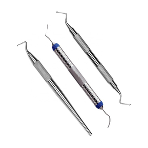 Ensembles de détartreurs dentaires de qualité supérieure en acier inoxydable personnalisables avec pince à épiler pour détartreur à miroir dentaire Instruments chirurgicaux de dentisterie - Product Image 2
