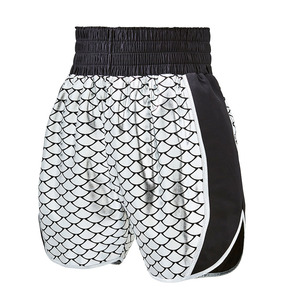 Los hombres más exigentes, pantalones cortos de boxeo de escamas de pescado, ropa de artes marciales hecha a medida a la venta en MOQ y tarifas bajas - Product Image 5