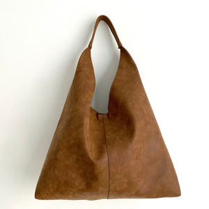Sac Hobo en cuir véritable Ultra doux pour femmes en cuir végétalien Slouchy sac à main portefeuille avec sac à bandoulière accessoire de mode pour femmes - Product Image 5
