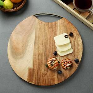 Planche à découper multi-usages hexagonale en bois et en marbre de vente élevée pour les fournitures d'accessoires d'ustensiles de cuisine à la maison - Product Image 6