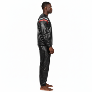 Traje de Sauna Unisex de 2 Piezas, Resistente, Transpirable, para Pérdida de Peso, Ejercicio, Adelgazamiento, Gimnasio, Fitness, Anti-Rotura, Gran Venta - Product Image 4