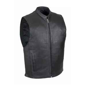 Chaleco táctico Reversible hecho a medida para hombre, chaleco de motocicleta de talla grande con decoración de botones, tela tejida de invierno - Product Image 2