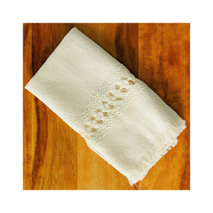 Restaurant prêt Golf Design 100% coton brodé durable 18x18 120 GSM fait à la main GOTS certifié OEM ODM serviettes en coton - Product Image 4