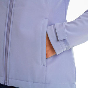 High Quality Printed Fabric Cotton Filled Custom Style Best Price <b>Women's</b> Stand Collar Softshell <b>Jacket</b> - Product Image 6