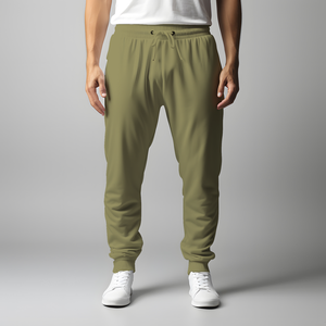 Pantalones Deportivos Casuales Grises para Hombre 2026, Cintura Elástica con Cordón, Bolsillos Laterales, Transpirables, Tejido de Punto de Peso Medio, Estilo Otoñal - Product Image 5