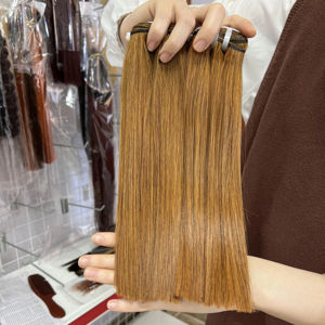 Peluca de cabello humano 100% vietnamita, extensiones de cabello de Color liso, sin enredos, sin caída, precio al por mayor - Product Image 5