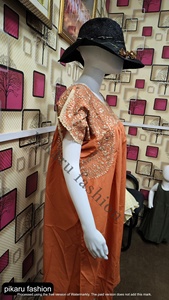 2025 bordado de la mejor calidad diseño único precio al por mayor cuello redondo manga corta vestido en capas Envío Directo vestido de fiesta caliente - Product Image 5