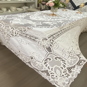 <span class=keywords><strong>Manteles</strong></span> Rectangulares Grandes de Jacquard Tejido con Bordado Floral, Ecológicos, Duraderos, Lavables y Personalizables para Bodas y Hogar - Product Image 6