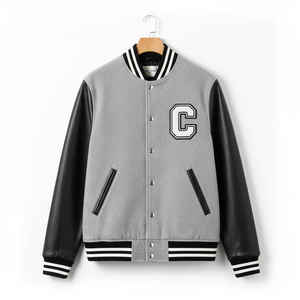 Fabricante de Chaquetas Varsity Impermeables Premium Personalizadas |   Estilo Clásico Letterman |   Suministro al por Mayor OEM |   Ecológico y de Secado Rápido - Product Image 1