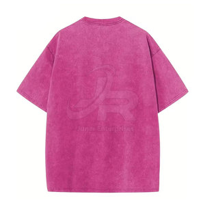 Camiseta de Algodón para Hombre, Estilo Moderno, Lavado Ácido, Manga Corta, Ropa Casual de Verano - Product Image 2