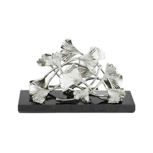 ที่ใส่ผ้าเช็ดปากโลหะลายดอกไม้หรูหราที่ใส่ผ้าเช็ดปากในห้องครัวสำหรับตกแต่งโต๊ะในโรงแรมที่มีที่จับผ้าเช็ดปากในงานแต่งงาน - Product Image 3