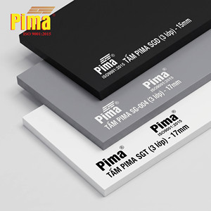 แผ่นโฟม PVC WPC คุณภาพสูง หนา 20 มม. ความหนาแน่น 0.6 กรัม/ซม.³ สีดำ แผ่นผิวสัมผัสแบบกำหนดเอง สำหรับงานตกแต่งภายใน Pima - Product Image 6