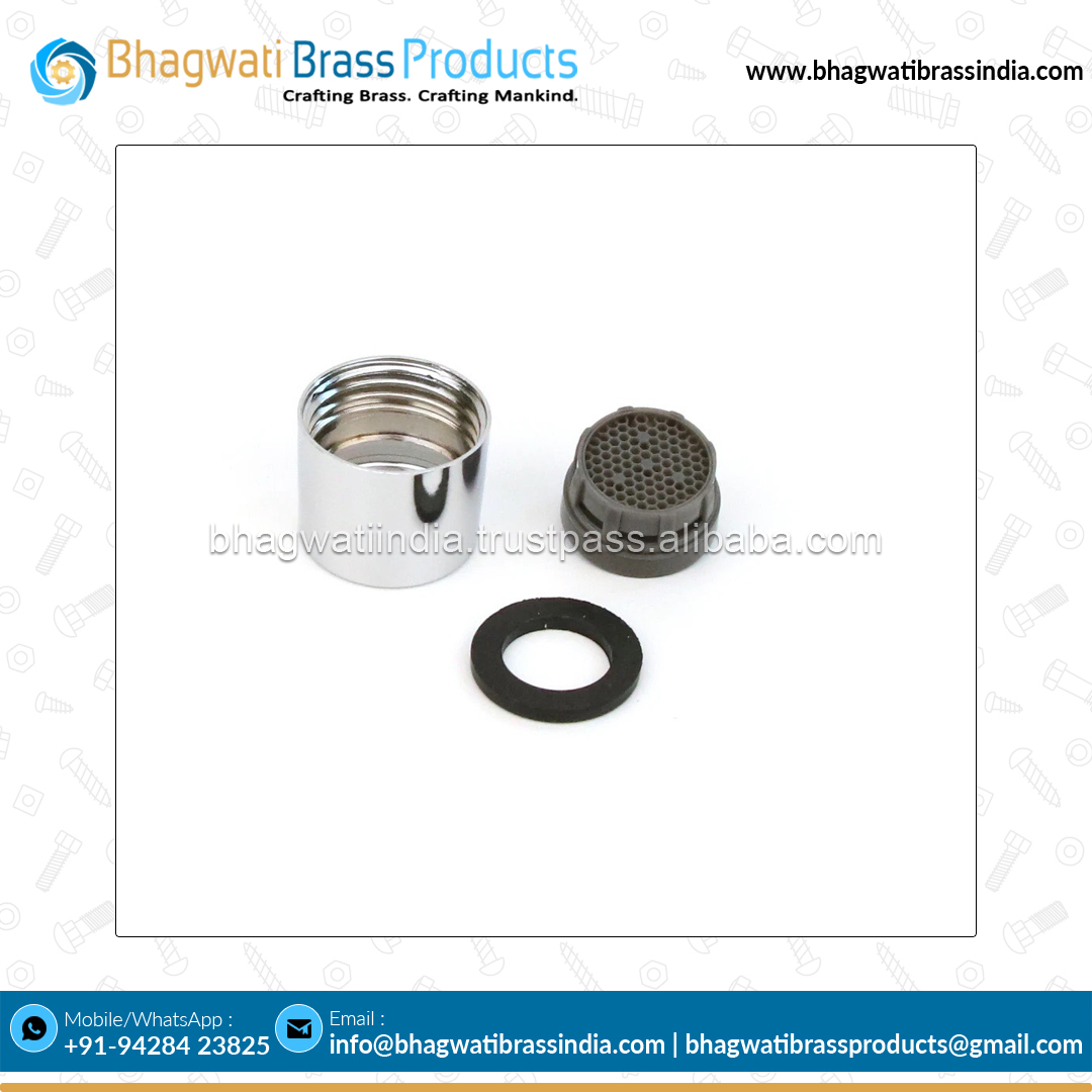 Bhagwati High Standard Quality Kitchen Bathroom Faucet Accessories Brass Stainless Steel Customizable Size Threaded Nut Plumbing · image 4