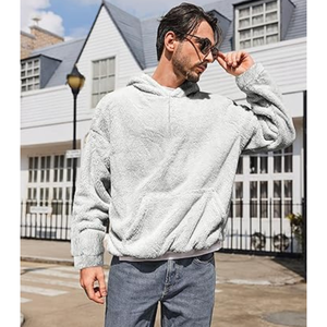 Custom Men's Winter Bomber Coat Plus Size Heavy Thick Faux Leather Formal Style with Fur Warm Jacket - Product Image 4