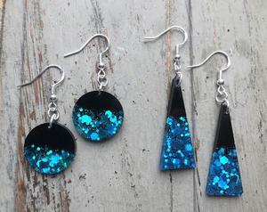 Pendientes de Resina Bordados a Mano, Joyería de Moda de Acero Inoxidable para Mujeres y Niñas, Estilo Clásico para Bodas, Alta Calidad - Product Image 1