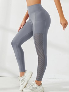 Leggings de gym pour femmes Nouveau Leggings à grande poche pour femmes Design avec taille haute Hip Lift Leggings amincissants Fitness Running - Product Image 5