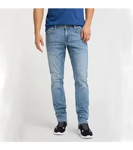 Pantalones vaqueros clásicos de corte recto para hombre: Uso diario duradero, cómodo y elegante con un diseño atemporal - Product Image 6