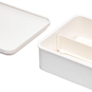 เบนโตะพลาสติก3ช่องกล่องอาหารกลางวันสำหรับเด็กที่เก็บอาหารได้ใช้ในโรงเรียนใช้ไมโครเวฟได้ - Product Image 3