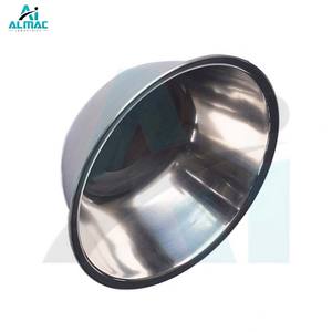 Tazón universal redondo reutilizable ALMAC hecho de acero inoxidable resistente a la corrosión adecuado para uso médico y de laboratorio - Product Image 3