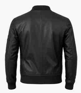 Veste en cuir pour homme de haute qualité, nouvelle arrivée, teinture unie, service OEM disponible, vêtements 5XL - Product Image 6