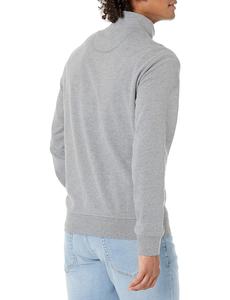 Sudaderas con capucha transpirables 100% g de lana de algodón 300 de alta calidad para hombre, venta al por mayor de fábrica, sudadera personalizada con cremallera de cuarto - Product Image 3