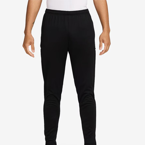 Venta al por mayor pantalones de entrenamiento de fútbol con logotipo personalizado para hombres mujeres Unisex transpirable Slim Fit pantalones de fútbol con bolsillos con cremallera - Product Image 1