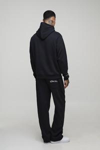 Pull-over personnalisé sweat à capuche imprimé coupe ajustée sweats à capuche en coton épais 400gsm fabriqués au Pakistan - Product Image 4