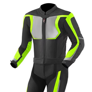 Traje de Motocicleta de Diseño Nuevo OEM / Traje de Carreras de Cuero Personalizado para Motociclistas, Ropa de Cuero para Motociclistas - Product Image 2