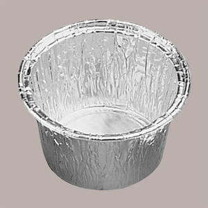 ภาชนะอลูมิเนียมกลม C1G Dm86H38mm 100ชิ้นสำหรับเก็บและเก็บรักษาอาหาร - Product Image 2