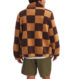 Men's <b>Sherpa</b> Polar Fleece Full Zip Faux Fur Jacket Fleece Pullover Zip up Winter Sweatshirt Fleece <b>Sherpa</b> <b>Lined</b> Warm Jacket - Product Image 5