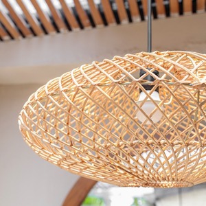 Vietnam Manufacturer Bamboo Lamp <b>Shades</b> Pendant Light Minimalist Modern Design Ceiling Light Home <b>Accessories</b> for Kitchen Island - Product Image 2