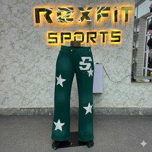 Pantalones de chándal informales para hombre de nuevo estilo de talla grande en todos los colores, pantalones de chándal con forro polar térmico al por mayor, pantalones de lana gruesa de invierno, planos medios - Product Image 1