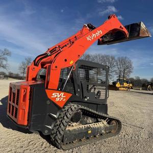 New and Used Kubota SVL97-2 Compact Wheel Skid Steer Loader Low Hours 96HP Diesel Engine High Flow Hydraulics Euro5 - Product Image 1