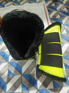 Bottes de tendon en néoprène multicolores pour chevaux, protections de sécurité pour les jambes, bandages pour l'équitation et les équipements vétérinaires - Product Image 2