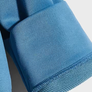 Nouveauté Ensemble de survêtement en molleton uni pour homme, grande taille, 100% coton, manches longues, à capuche, séchage rapide, respirant, décontracté, pour l'entraînement - Product Image 6