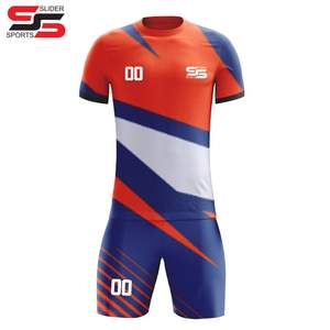 ชุดฟุตบอลสำหรับผู้ชายชุดฟุตบอลชุดเครื่องแบบทีมฟุตบอลชุดฟุตบอลแบบซับลิเมชัน - Product Image 1