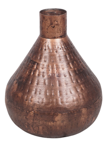 Handmade Modern <b>Copper</b> Metal Flower <b>Vase</b> Eco-Friendly Tabletop Decorative Pot for Living Room Designer Pothole Decorative Design - Product Image 5