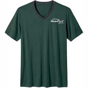 Nueva llegada Hombre Ropa Deportiva gimnasio Casual sólido camisa conjuntos cortos venta al por mayor logotipo bordado hombres camiseta pantalones cortos conjunto - Product Image 2