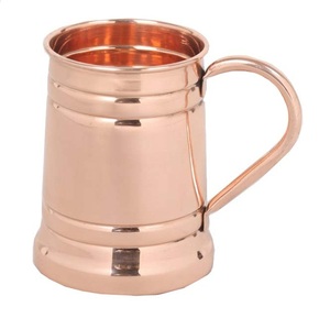 Tasse à café en cuivre martelé, repose-pouce en cuivre, chopes à bière en forme de baril, tasse en cuivre martelé - Product Image 6