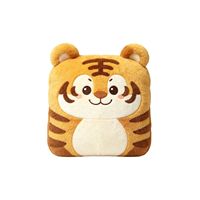 Shengye, fabricant fiable, usine OEM ODM, coussin en peluche personnalisé de haute qualité, confortable, sur le thème des animaux mignons, tigre, chat, léopard, cerf