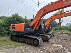 Excavateur Hitachi ZX 200-5G d'occasion de 20 tonnes Composants de moteur japonais d'origine en bon état Vente à bas prix - Product Image 4