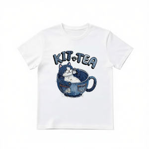 T-Shirt Unisex 100% Cotone 210GSM, Abbigliamento Casual con Logo Frontale Stampato in Serigrafia, Stampa DTG, Serigrafia Compressa - Product Image 2
