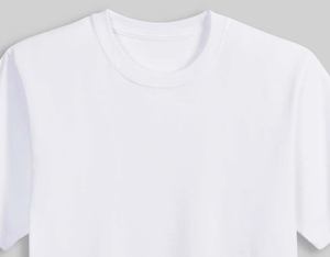 เสื้อยืดระบายอากาศได้ดีสีขาวเนื้อผ้าฝ้าย100% ป้ายโลโก้ตามสั่ง - Product Image 4