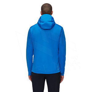 Veste Softshell de style High Street pour hommes pour la saison d'hiver respirant à capuche vêtements de sport en plein air à la mode - Product Image 4