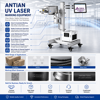 Machine de marquage laser UV ANTIAN 305F, marquage à froid non thermique pour matériaux plastiques délicats