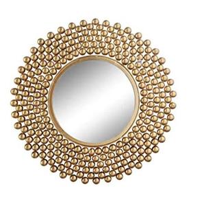 Modern Antique Leaf Design Copper Frame <b>Wall</b> <b>Mirror</b> New Home Livingroom Hotel Hallway Decoration Use Elegant <b>Hanging</b> <b>Wall</b> <b>Mirror</b> - Product Image 5
