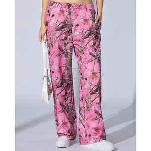 Pantalones Deportivos de Alta Calidad Hechos en Pakistán, con Estampado de Camuflaje Selvático, Corte Holgado y Diseño Moderno - Product Image 4