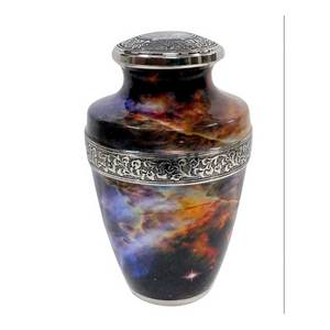 Juego de urna hecha a mano de alta demanda, urna funeraria para fabricante y exportador de cremación de urna de latón blanco humano con alta calidad - Product Image 4